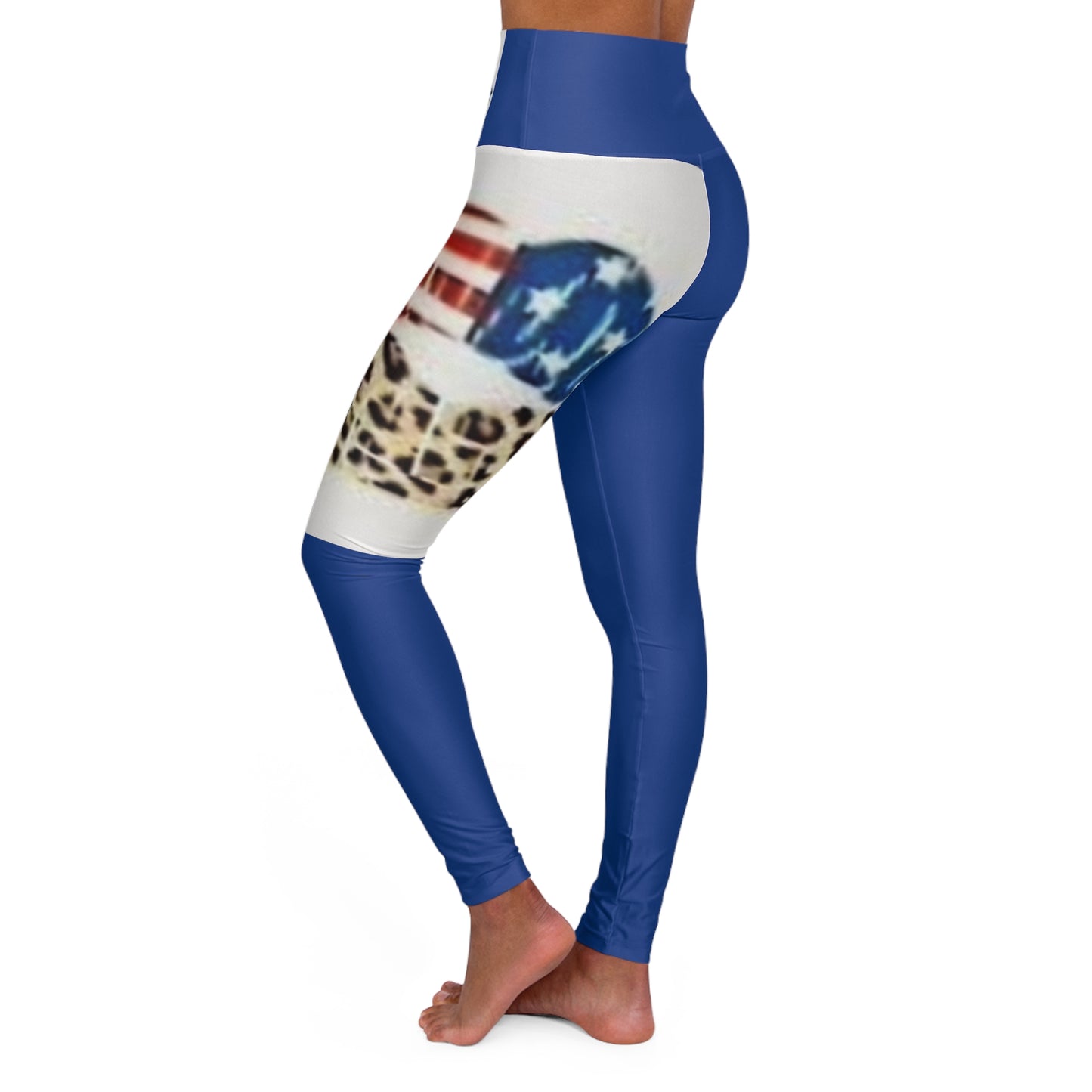 High Waisted Yoga Leggings (AOP)