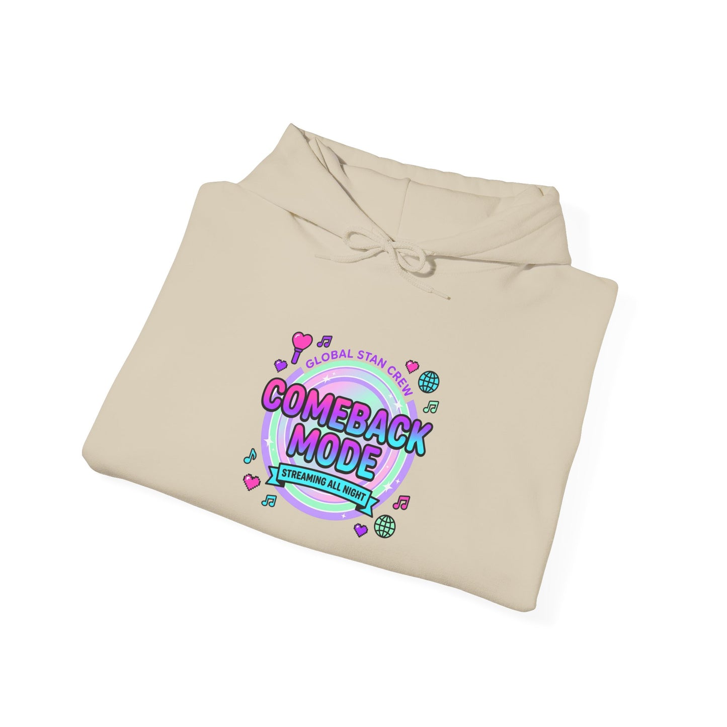 Comeback Mode Hoodie | K-pop comeback, stan chant, purple era