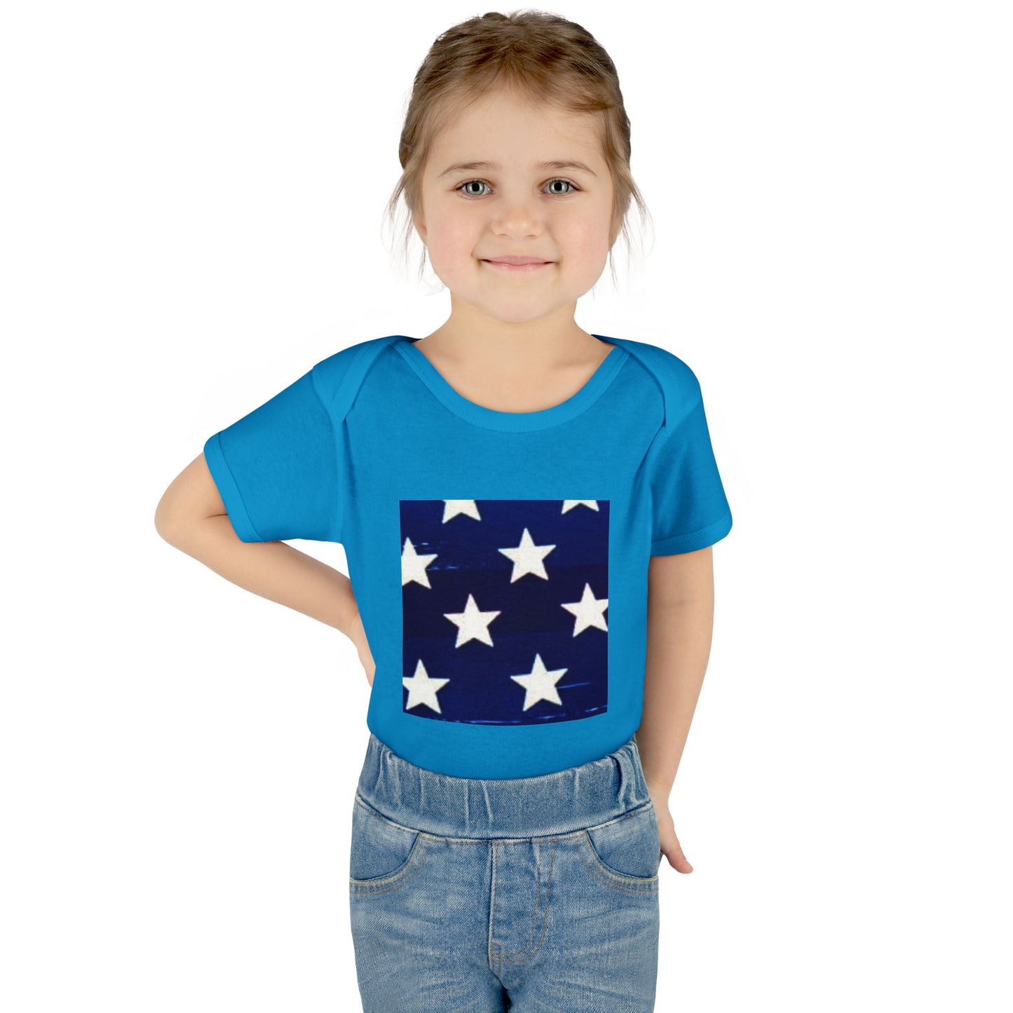 Stars and Stripes Infant Bodysuit - Cute Baby Outfit for Celebrations & Everyday Wear