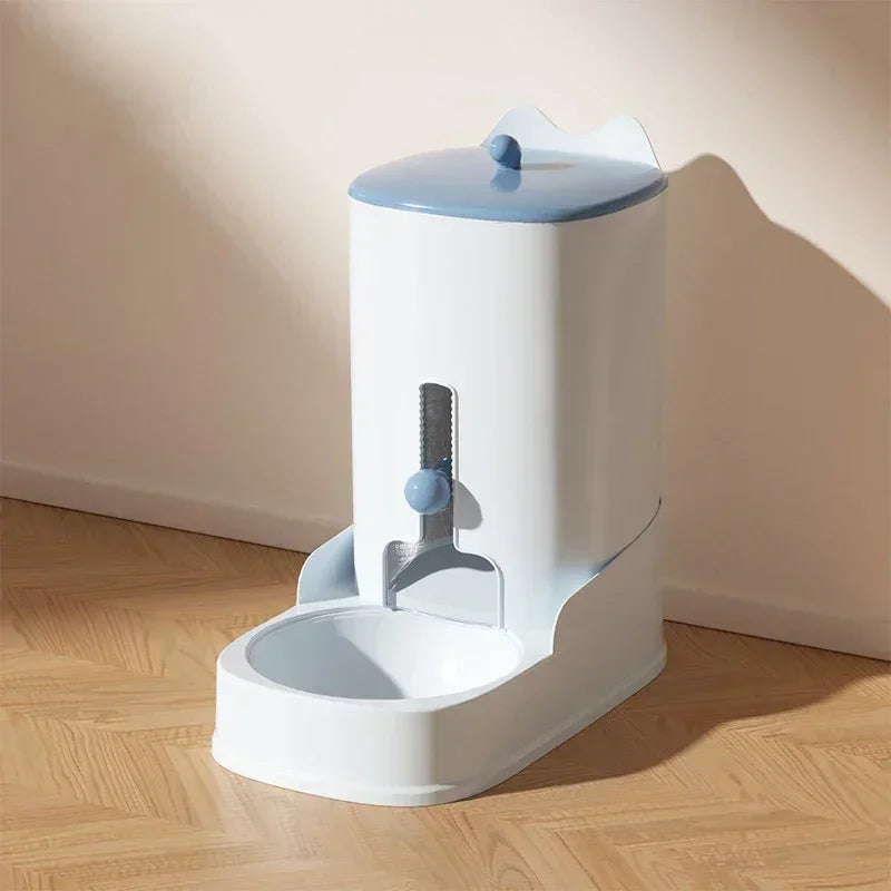 Dog Cat Water Fountain Large Capacity Pet Feeder Cat Food Bowl Gravity Food Feeder Gravity Water Fountain Cat Accessories