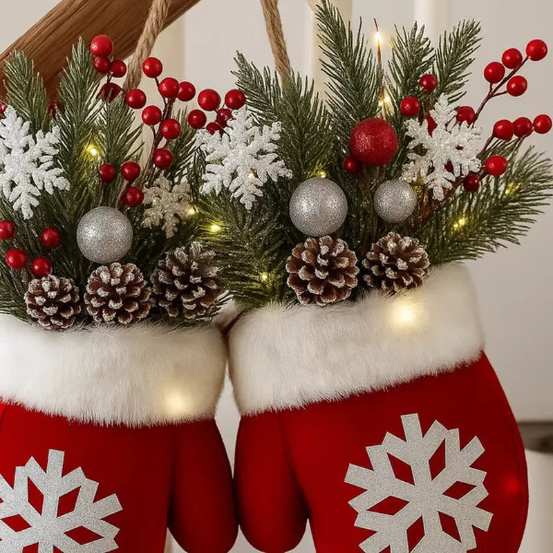 Christmas Candy Cane Ornament Set – Festive Holiday Decorations