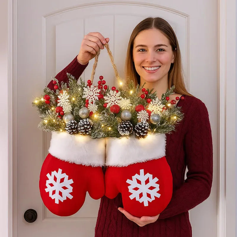 Christmas Candy Cane Ornament Set – Festive Holiday Decorations