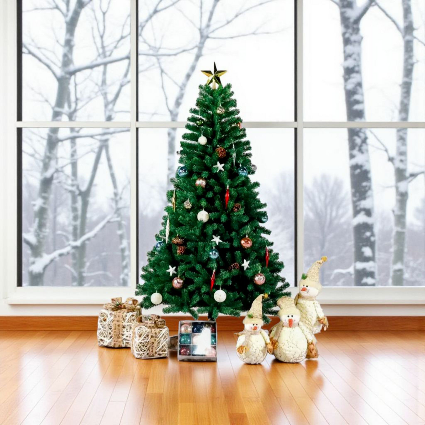 180cm Artificial Christmas Tree Cedar Tree Fir Pine PVC Christmas Trees Home Christmas Decorations New Year Noel Navidad Gift