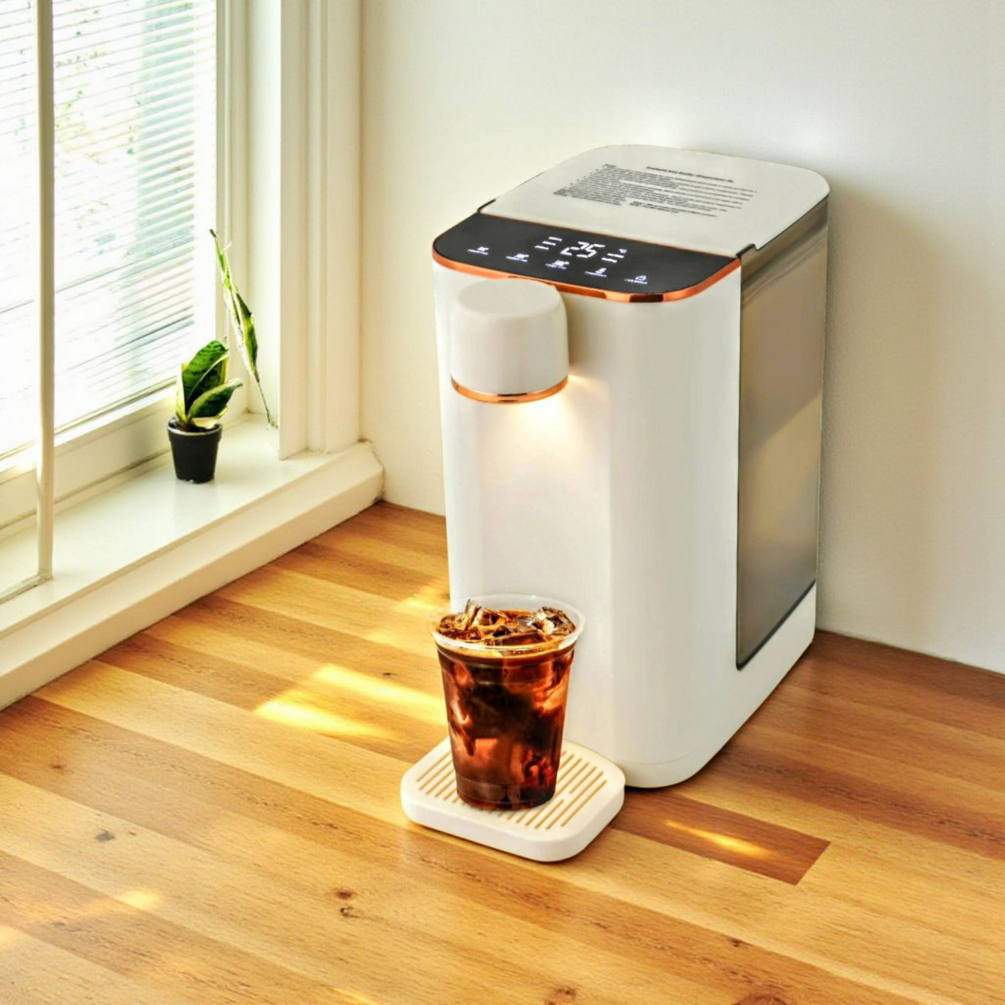 Instant Hot Water Dispenser - 3L Electric Tea Kettle with 3-Second Heating