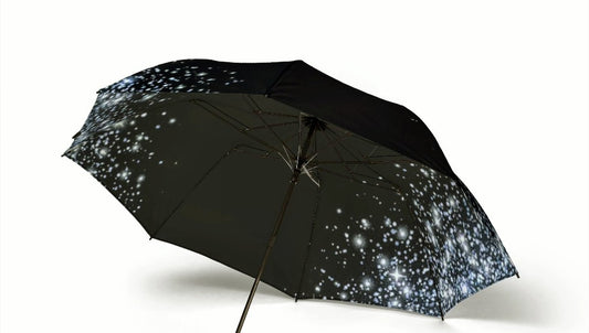 Umbrella - Glittering in the Rain Foldable Semi-Automatic Design