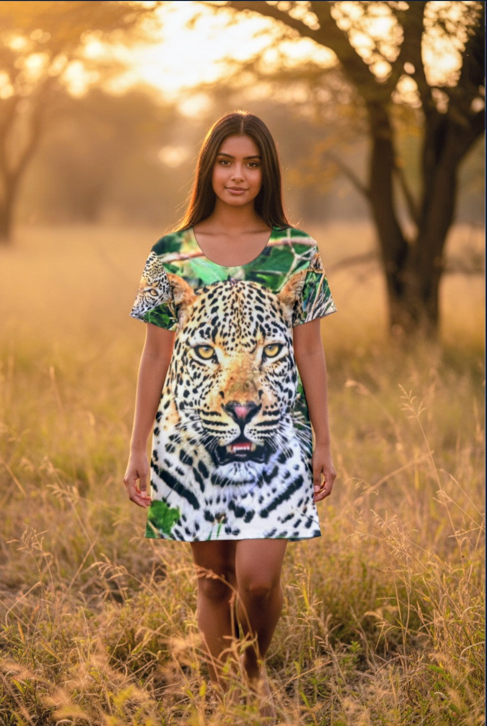 T-Shirt Dress (AOP)