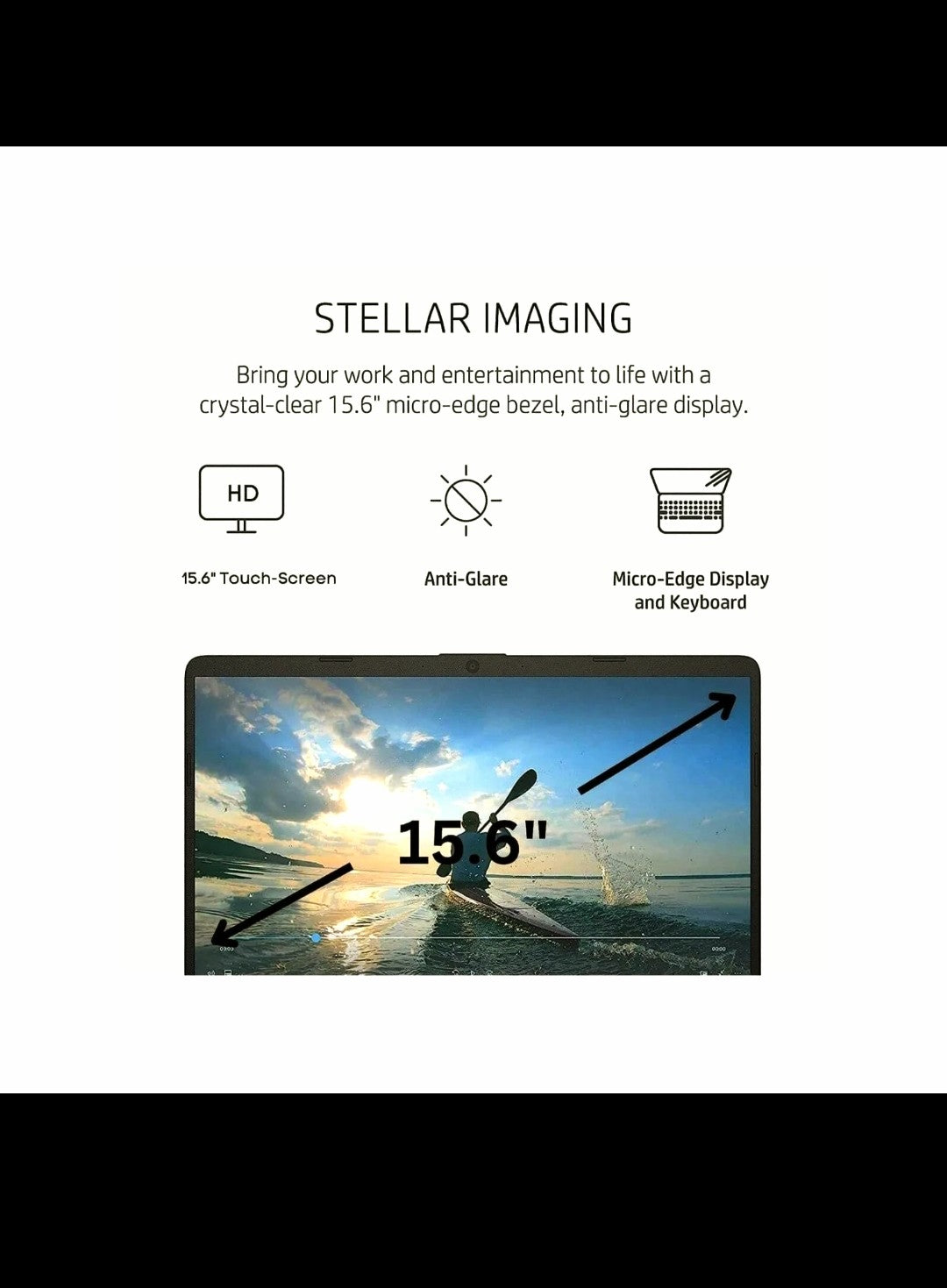 HP 15.6" HD Touchscreen Laptop,Intel Core i3-1215U,32GB RAM,2TB SSD,lntel UHD Graphics,Windows 11 Home,Silver