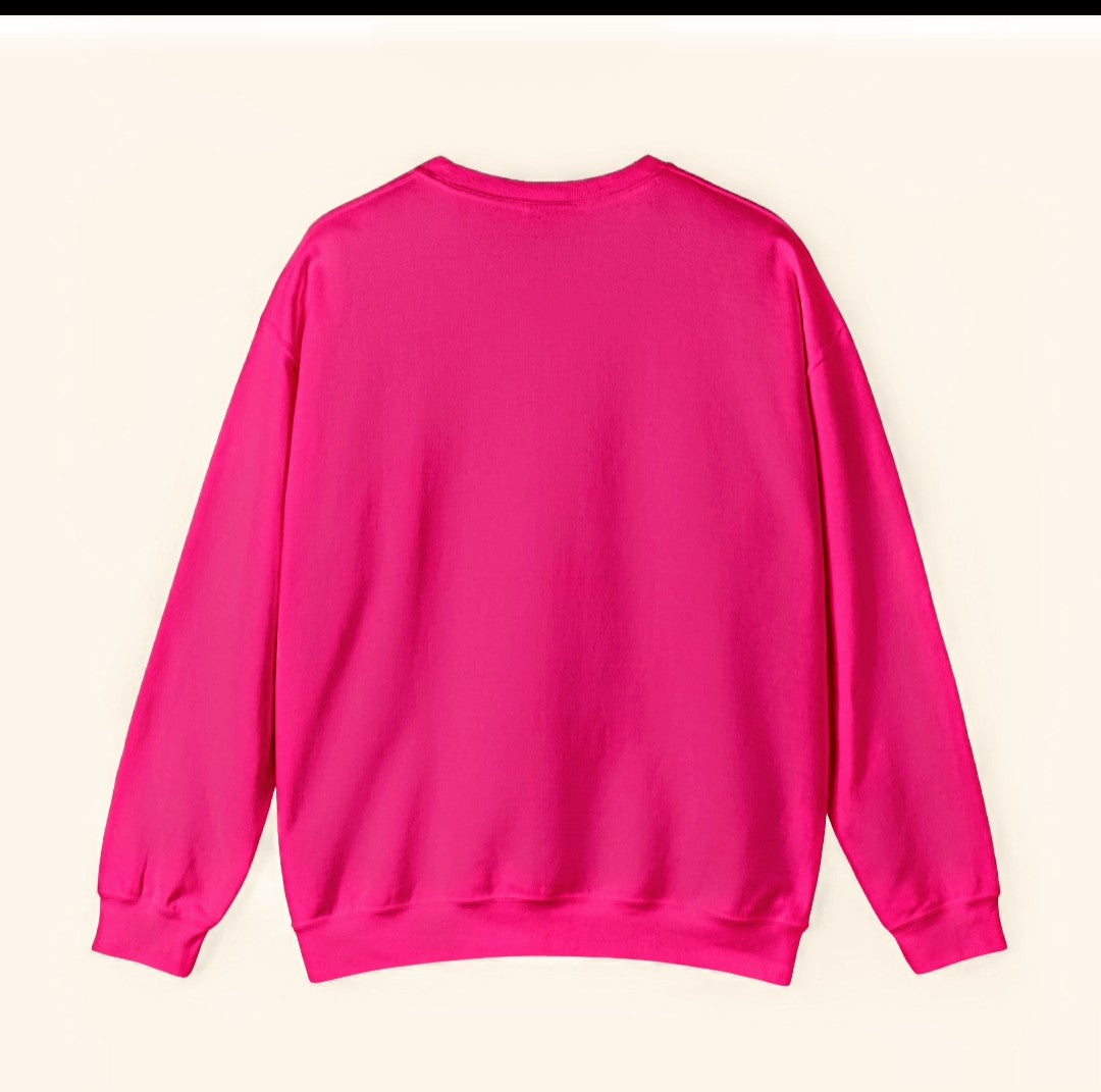 Colorful Inspirational Crewneck Sweatshirt, Motivational Gift, Unisex Crew Neck Top, Cozy Apparel, Spiritual Wear, Everyday Comfort