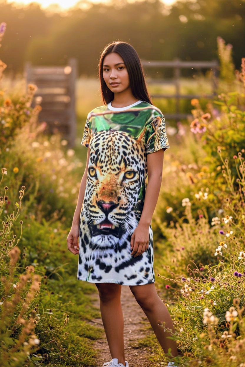 T-Shirt Dress (AOP)
