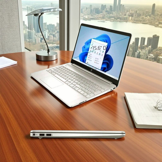 HP 15.6" HD Touchscreen Laptop,Intel Core i3-1215U,32GB RAM,2TB SSD,lntel UHD Graphics,Windows 11 Home,Silver