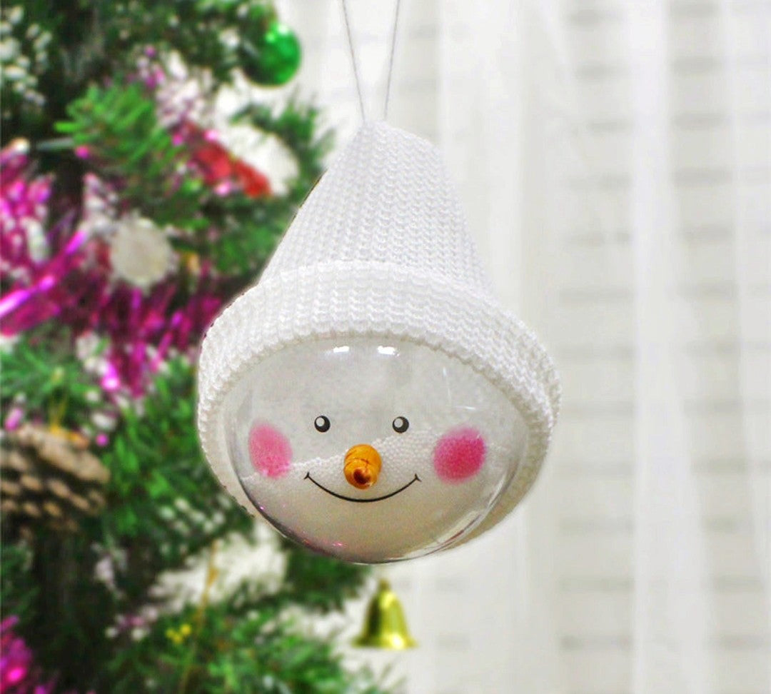 Christmas Snowman Ornament Set - Festive Holiday Decorations for Tree & Home