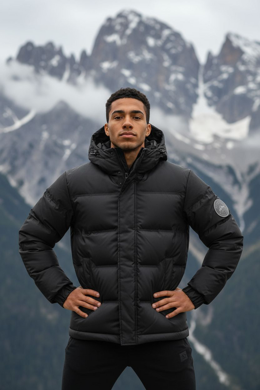 Simple Fashion Short Winter Clothing Coat Men